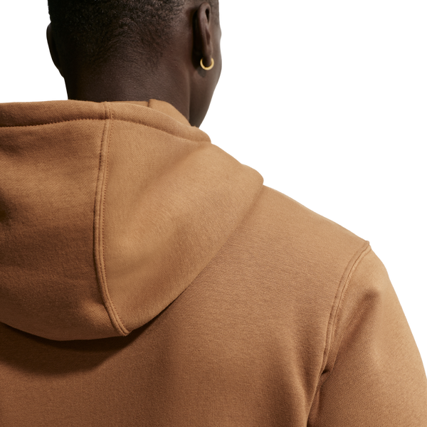 Nike Club Pullover Hoodie - Men's - Ale Brown/White/Ale Brown - Image 2
