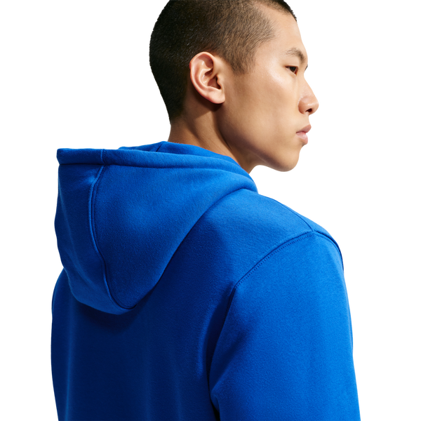 Nike Club Full-Zip Hoodie - Men's - Old Royal/Old Royal/White - Image 2