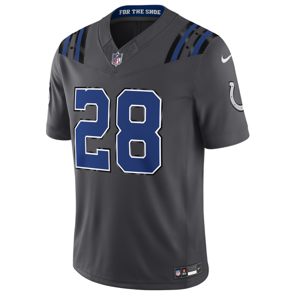 Nike Colts NFL Rival JT28 Limit Jersey - Men's - Grey - Image 3