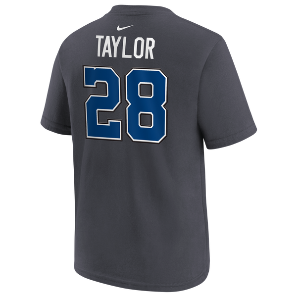 Nike Colts NFL Rival Short Sleeve T-Shirt - Boys' Grade School - Grey - Image 3