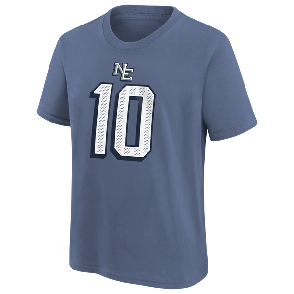 Nike Patriots NFL Rival Short Sleeve T-Shirt - Boys' Grade School - Blue - Image 2