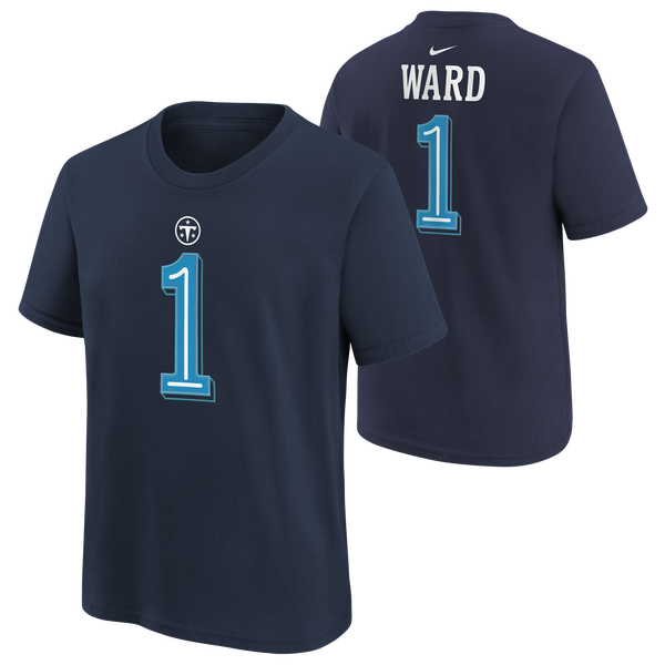 Nike Titans NFL Rival Short Sleeve T-Shirt - Boys' Grade School - Navy