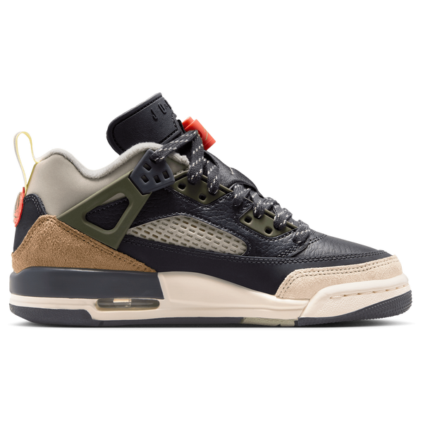 Jordan Spizike Low - Boys' Grade School - Anthracite/Spruce Fog/Lt Wild Mango