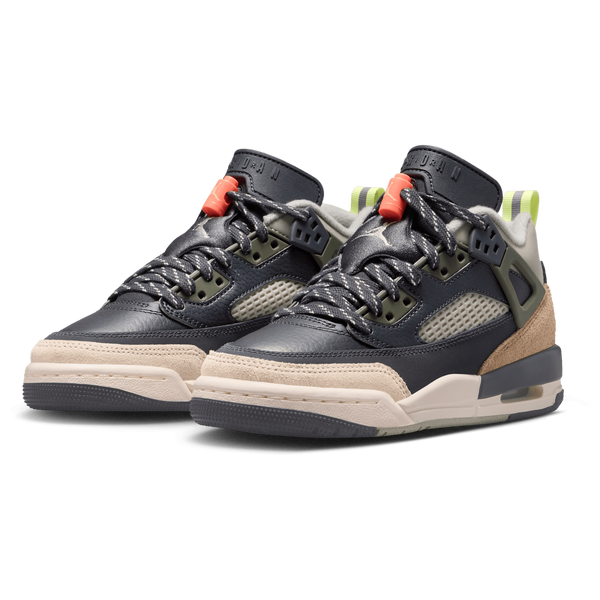 Jordan Spizike Low - Boys' Grade School - Anthracite/Spruce Fog/Lt Wild Mango - Image 6