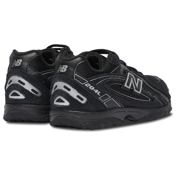 New Balance 204L - Girls' Grade School - Black/Metallic Silver - Image 3