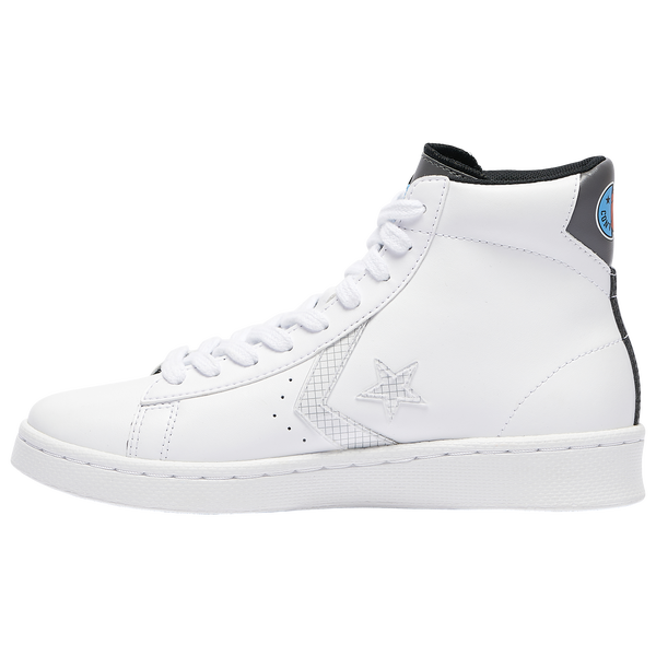 Converse Jump Ball Pro Leather High - Boys' Grade School - Multicolor/White - Image 2