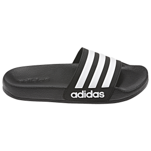 adidas Adilette Shower Slides - Boys' Preschool - Core Black/White/Core Black