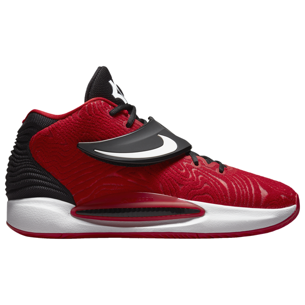 Nike KD14 TB - Boys' Grade School - Black/University Red