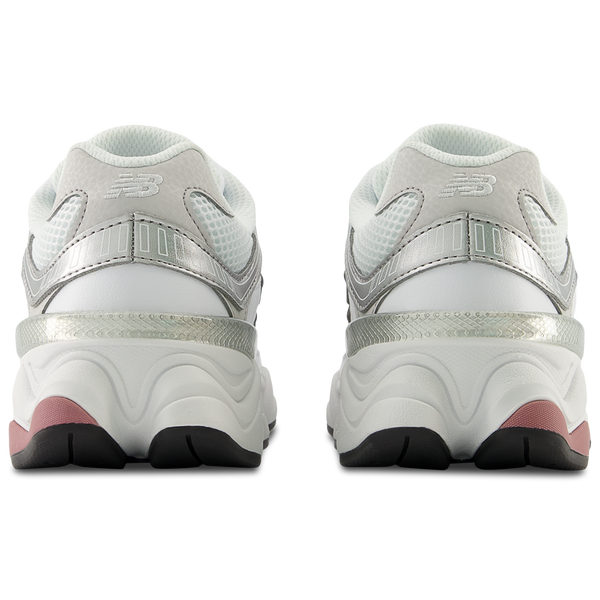 New Balance 9060 - Girls' Grade School - White/Pink - Image 3