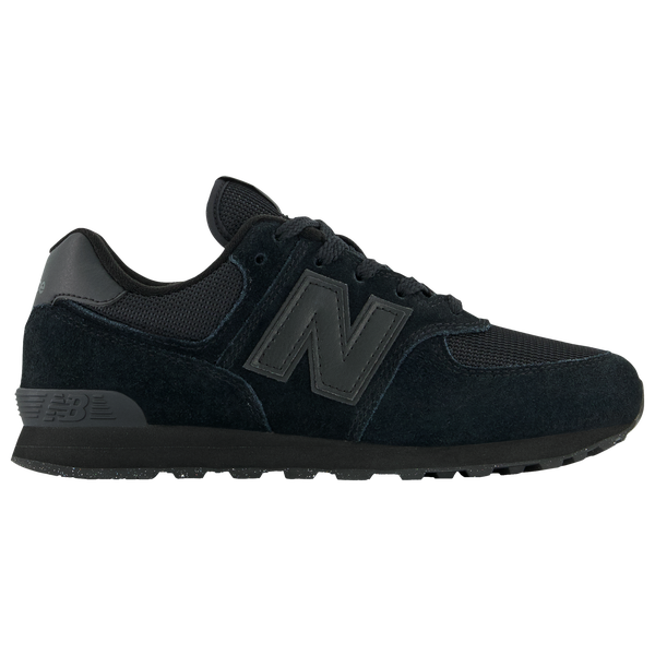 New Balance 574 Core - Boys' Grade School - Black/Black - Image 2