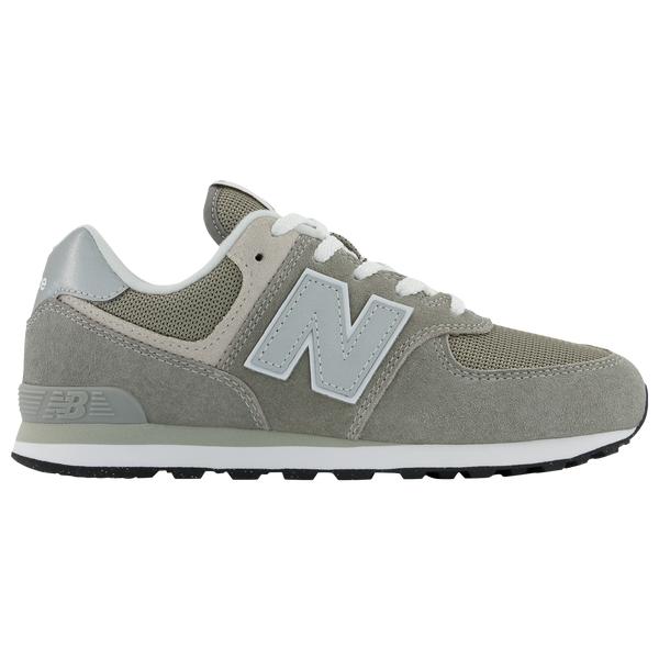 New Balance 574 Core - Boys' Grade School - Grey/White - Image 2
