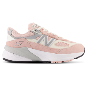 New Balance 990 - Girls' Grade School - Pink/White