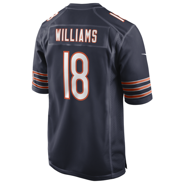 Nike Caleb Williams Bears Game Jersey - Men's - Marine