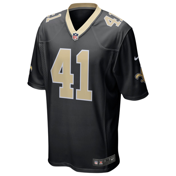 Nike Saints Game Day Jersey - Men's - Black/Black - Image 2