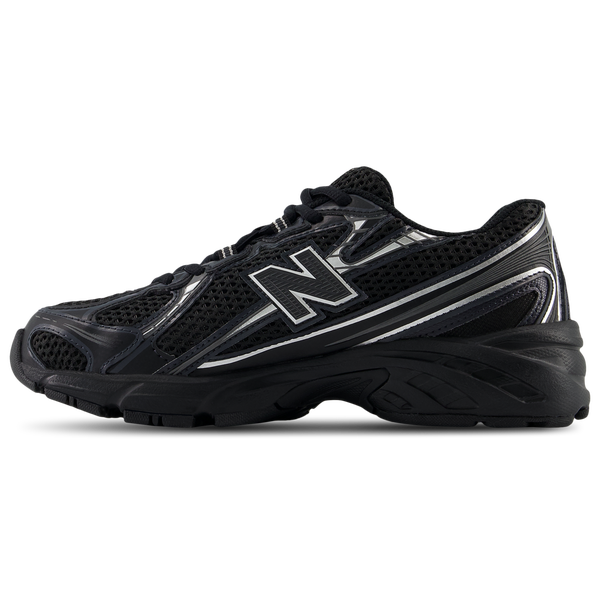 New Balance 740 - Boys' Grade School - Silver/Black - Image 2