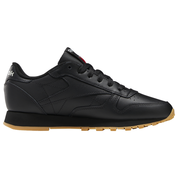 Reebok Classic Leather - Women's - Black/Grey