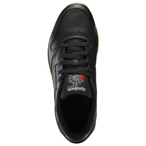 Reebok Classic Leather - Women's - Black/Grey - Image 5