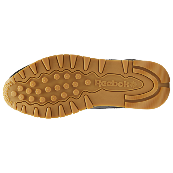 Reebok Classic Leather - Women's - Black/Grey - Image 6
