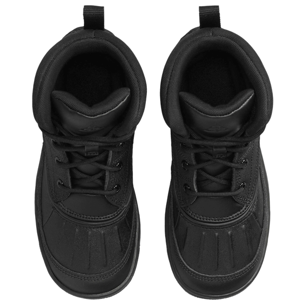 Nike Woodside 2 High NS BP - Boys' Preschool - Black/Black/Black - Image 4