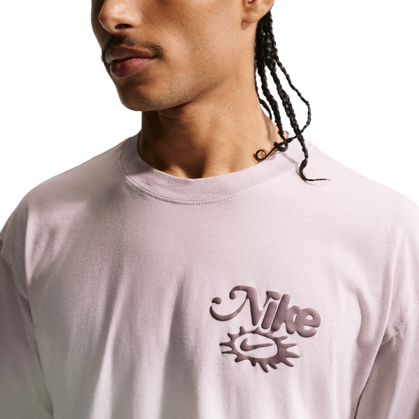 Nike NSW Dunk Dip Dye Loose T-Shirt - Men's - Sail/Moon Particle - Image 3