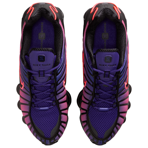 Nike Shox TL Fade - Women's - Court Purple/Hot Lava/Mtlc Black - Image 4