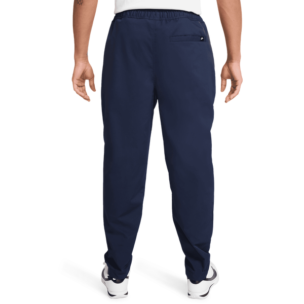 Nike Club Woven Tapered Pants - Men's - Obsidian/White - Image 2