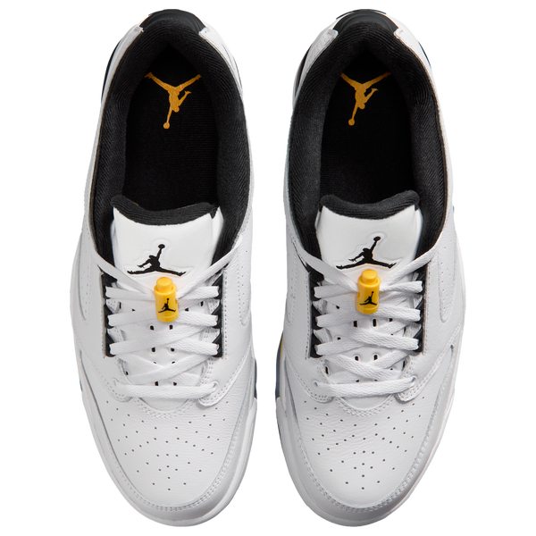 Jordan Sixty Plus Low - Men's - White/Black/Tour Yellow - Image 4