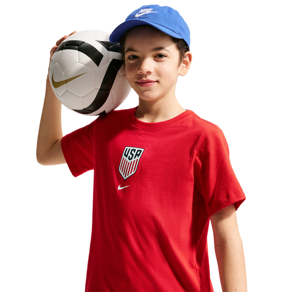 Nike US Kids Short Sleeve T-Shirt - Red/Blue