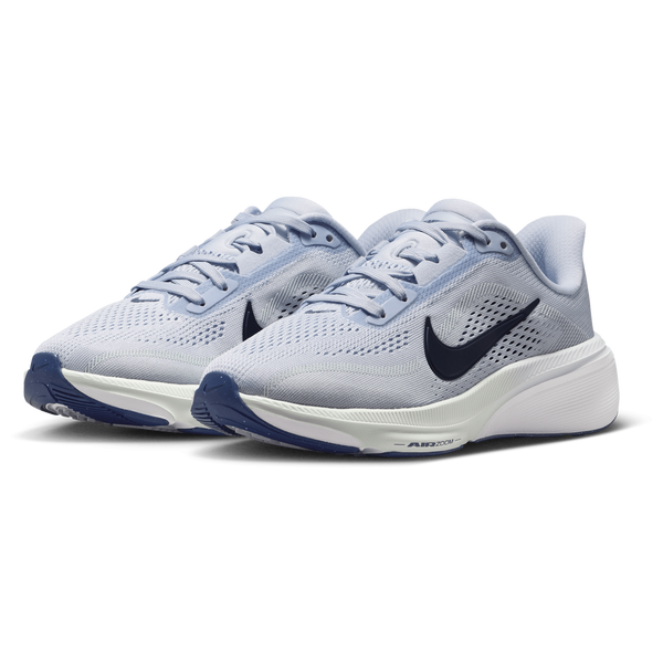 Nike Air Zoom Pegasus 42 - Boys' Grade School - Football Grey/Blue Void/Football Grey - Image 6