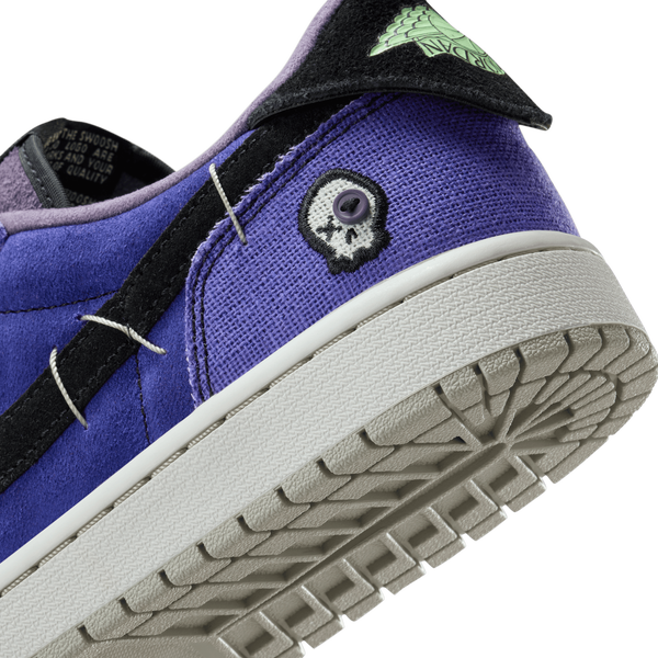 Jordan AJ 1 Retro Low OG V - Men's - Regency Purple/Vapor Green/Black - Image 8