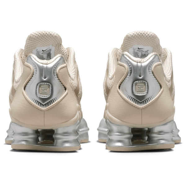Nike Shox TL - Women's - Cream Ii/Mtlc Silver/Black - Image 3