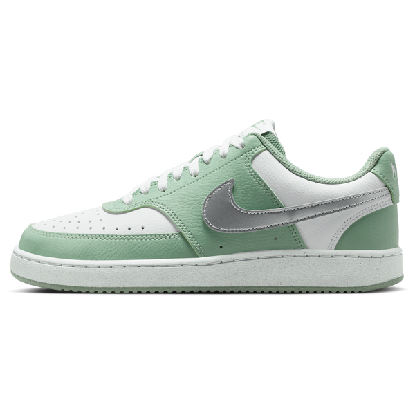 Nike Court Vision Low - Women's - Steam/Mtlc Silver/White - Image 2
