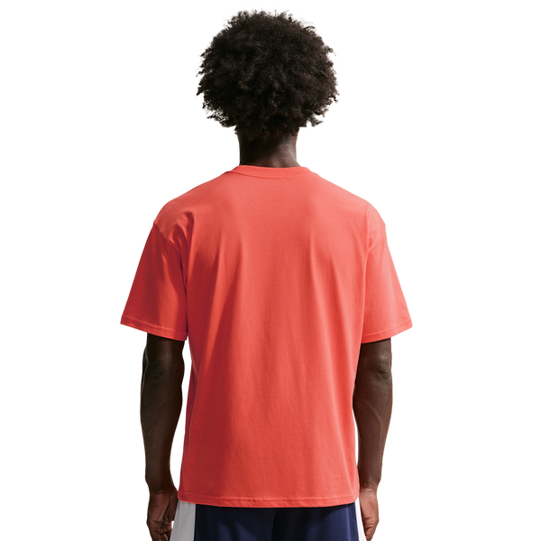 Nike T-Shirt Long Sleeve OC (RETRO BBALL) - Men's - Turf Orange - Image 2
