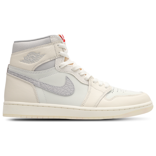 Jordan AJ 1 Retro High OG V3 - Men's - Sail/University Red/Pale Ivory