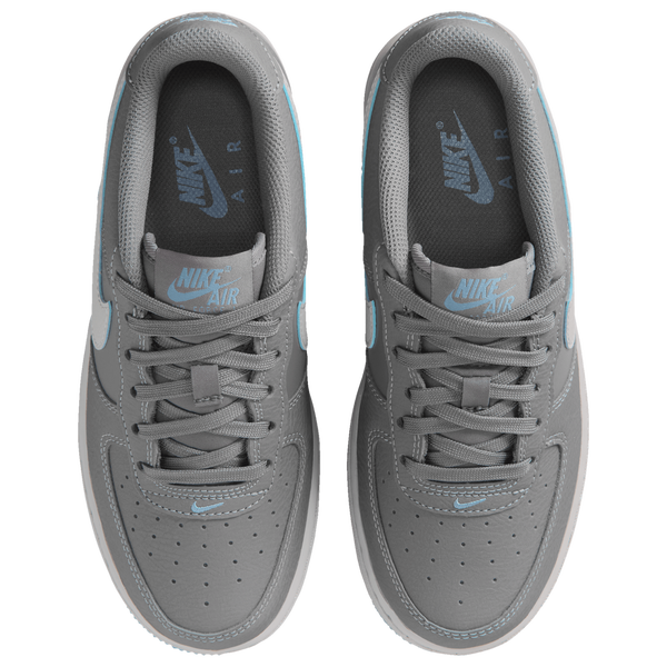Nike Air Force 1 SE - Boys' Grade School - Pencil Point/Wolf Grey/Work Blue - Image 4
