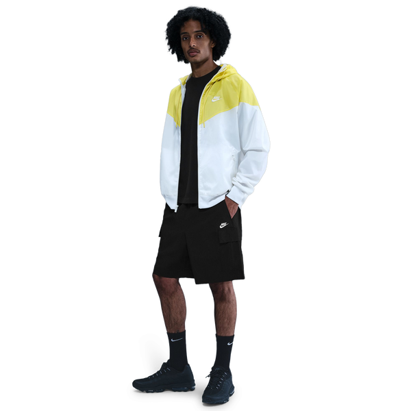 Nike Club Utility Shorts - Men's - Black/White - Image 2