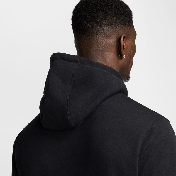 Nike Chi Club Pullover BB Hoodie - Men's - Black/White - Image 6