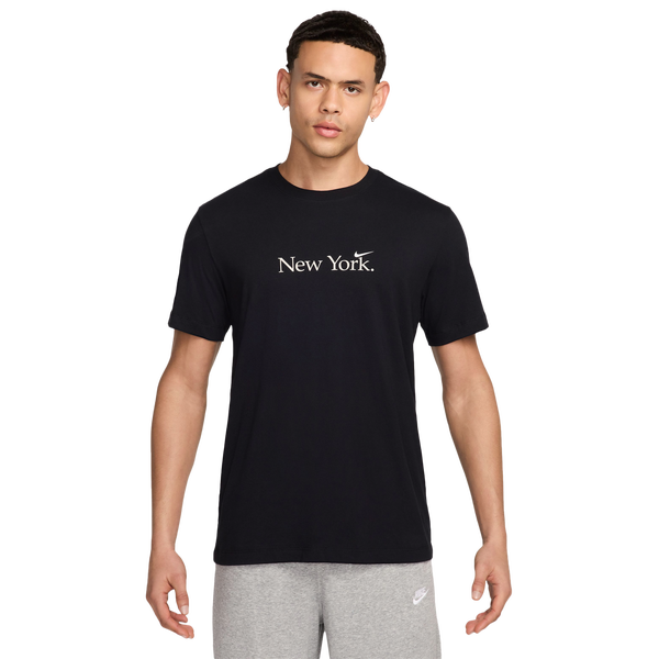 Nike NYC Short Sleeve Crew T-Shirt - Men's - White/Cosmic Clay
