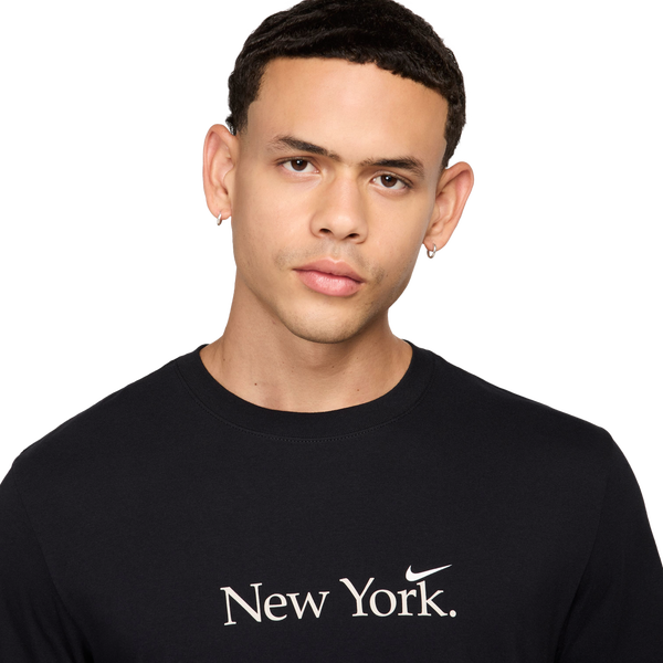 Nike NYC Short Sleeve Crew T-Shirt - Men's - White/Cosmic Clay - Image 3