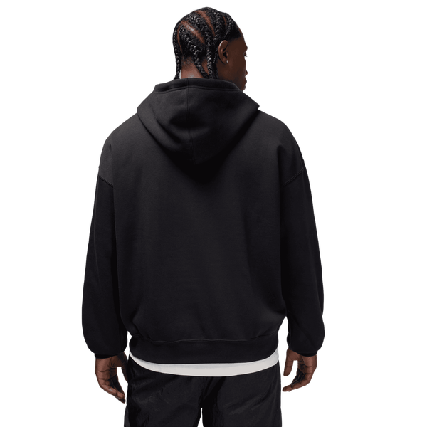 Jordan Skate Oversize Stretch Pullover Hoodie - Men's - White/Black - Image 2