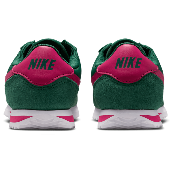 Nike Cortez TXT - Boys' Grade School - Gorge Green/Wild Cherry/White - Image 3
