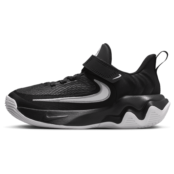 Nike Giannis Immortality 4 - Boys' Preschool - Black/White/Wolf Grey - Image 2