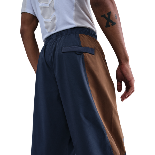Nike Tech Woven Pro Oversized Pants - Men's - Thunder Blue/Mosswood Brown/Black - Image 2