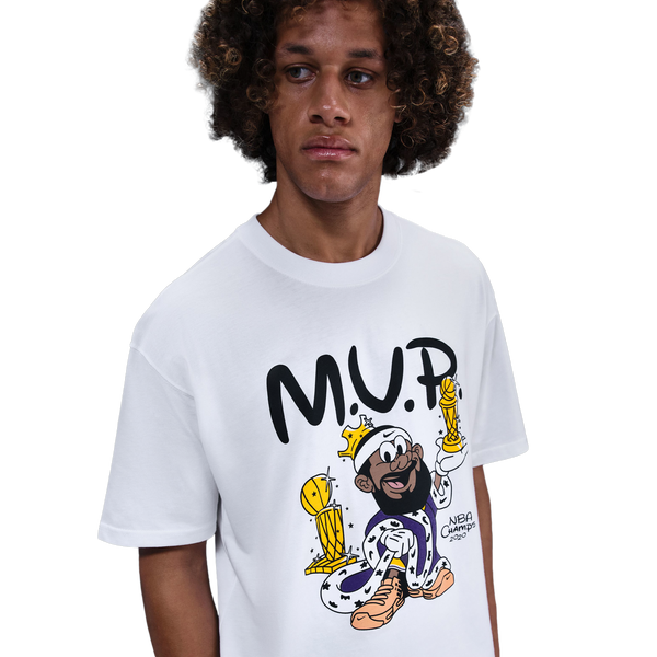 Nike Lebron M90 T-Shirt - Men's - Black/White