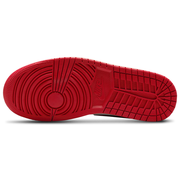 Jordan AJ 1 Mid SE - Women's - Sail/Varsity Red - Image 5
