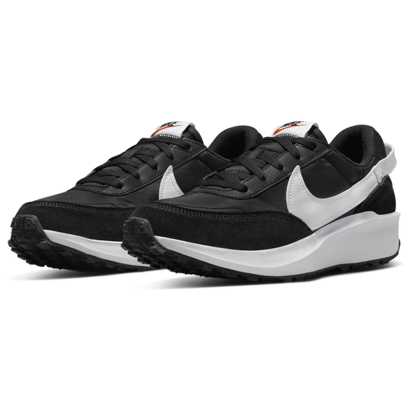 Nike Waffle Debut - Women's - Black/Orange/White - Image 6