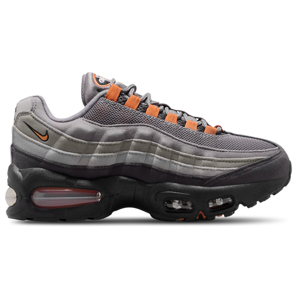 Nike Air Max 95 - Boys' Grade School - Orange/Gray