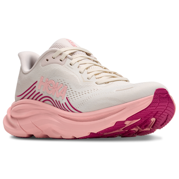 HOKA Clifton 11 - Women's - Tan/Pink - Image 6