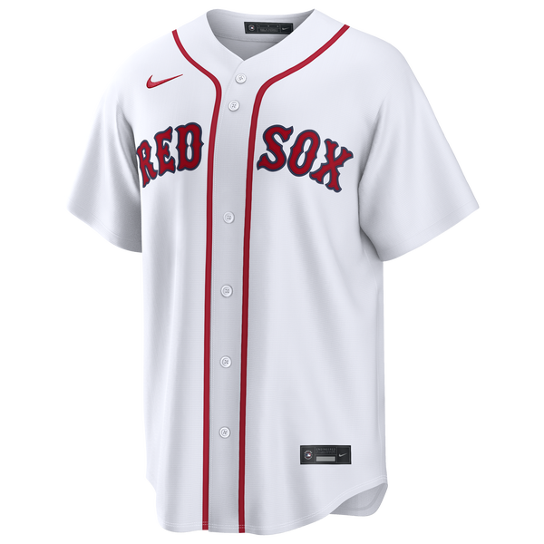 Nike MLB Boston Red Sox Home Replica Jersey 2.0 - Men's - White - Image 2