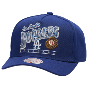 Mitchell & Ness Dodgers Baseline Pro Pinch Cap - Adult - Blue